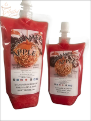 Selected Scent Caramel Apple liquid soap packs featuring Fall Seasonal Favorites with fresh apple and buttercream blend
