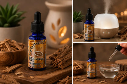 Cedarwood 100% fragrance oil – warm woody home by selected scent