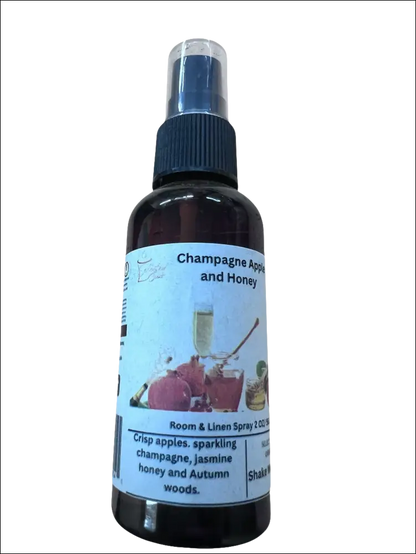 Champagne apple and honey room linen spray - 2 oz