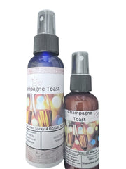 Selected Scent luxury room and linen mist Champagne Toast scent in two spray bottles