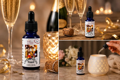 Champagne toasted 100% fragrance oil – sparkling citrus & sweet berry home by selected scent