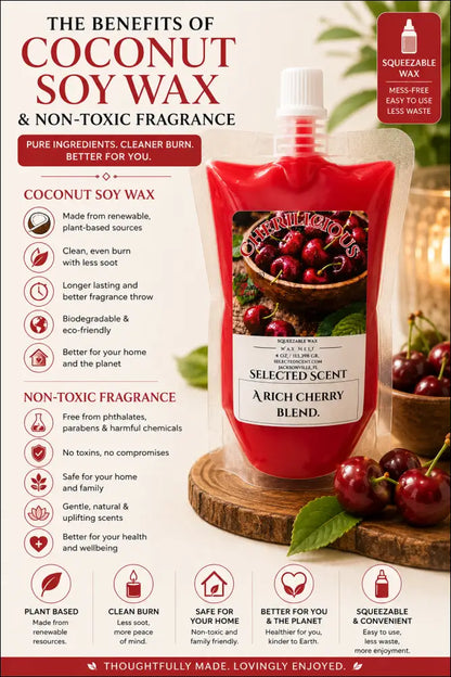 Cherilicious squeezable wax melt