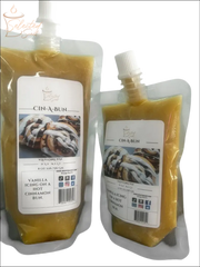 Selected Scent Cin-A-Bun vanilla icing on a hot cinnamon bun wax melt refill for long lasting home fragrance