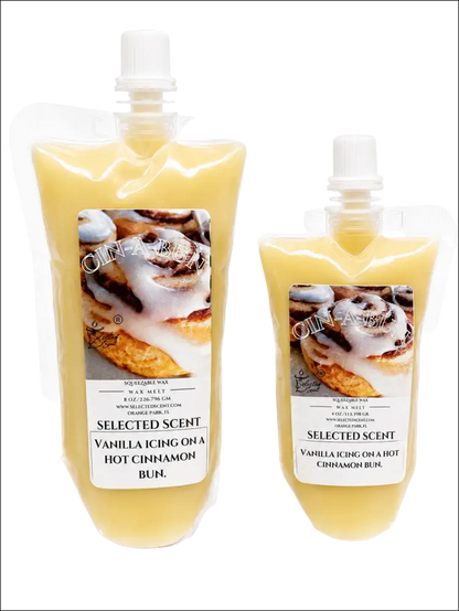Cin-a-bun squeezable wax melt long lasting home fragrance