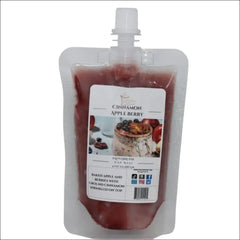 Cinnamon apple berry squeezable wax melt long lasting melts - 4 ounces