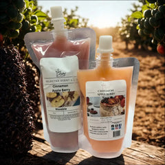 Cinnamon apple berry squeezable wax melt long lasting melts