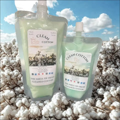 Clean cotton squeezable wax melt fresh laundry scented