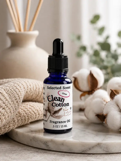 Clean cotton 100% fragrance oil – fresh air & crisp linen home by selected scent