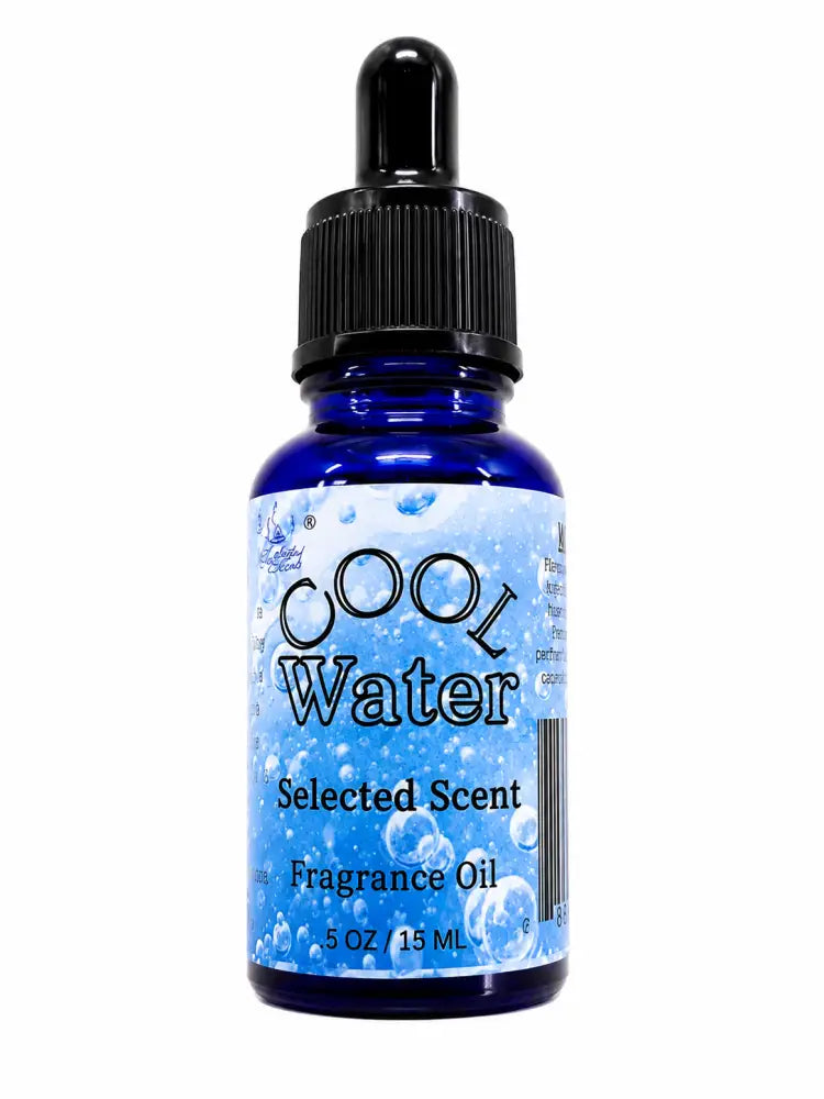 Cool water 100% fragrance oil – fresh aquatic & masculine home by selected scent