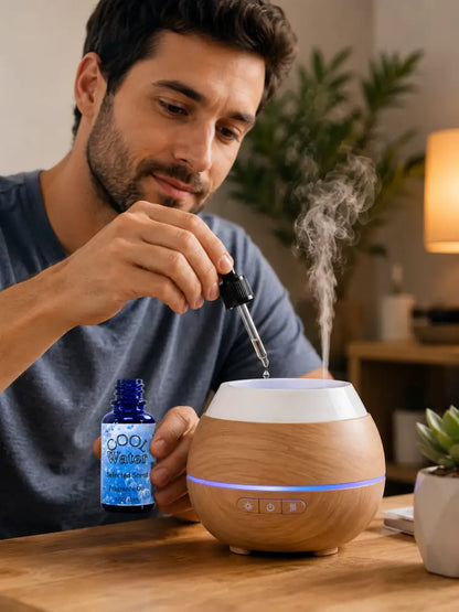 Cool water 100% fragrance oil – fresh aquatic & masculine home by selected scent