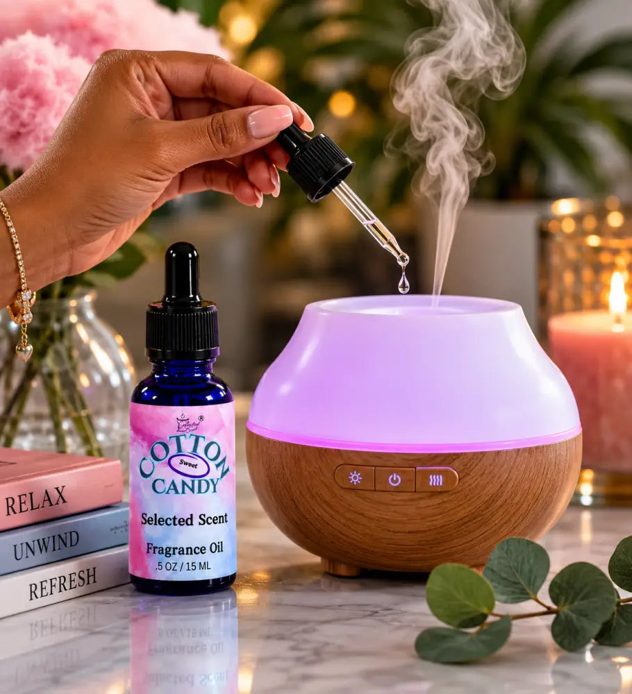 Cotton candy 100% fragrance oil – sweet carnival treat home by selected scent