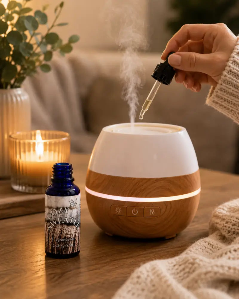 Cozy sweater 100% fragrance oil – warm comfort home by selected scent