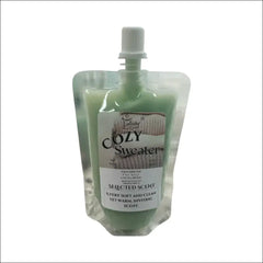 Cozy sweater squeezable wax melt all natural melts - 4 ounces