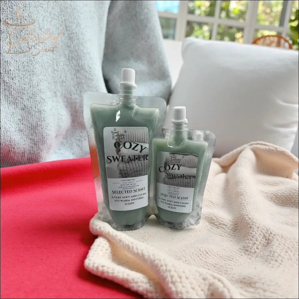 Cozy Sweater Squeezable Wax Melt All Natural Wax Melts