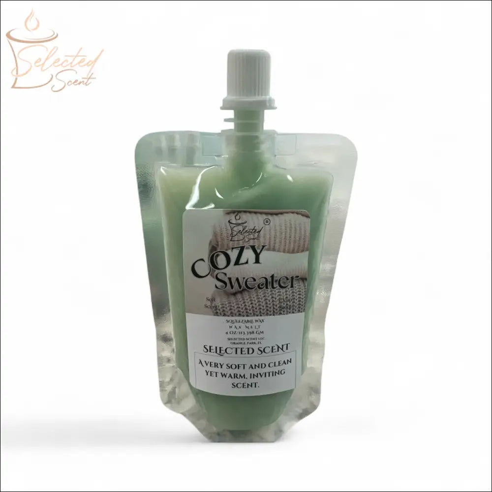 Cozy Sweater Squeezable Wax Melt All Natural Wax Melts