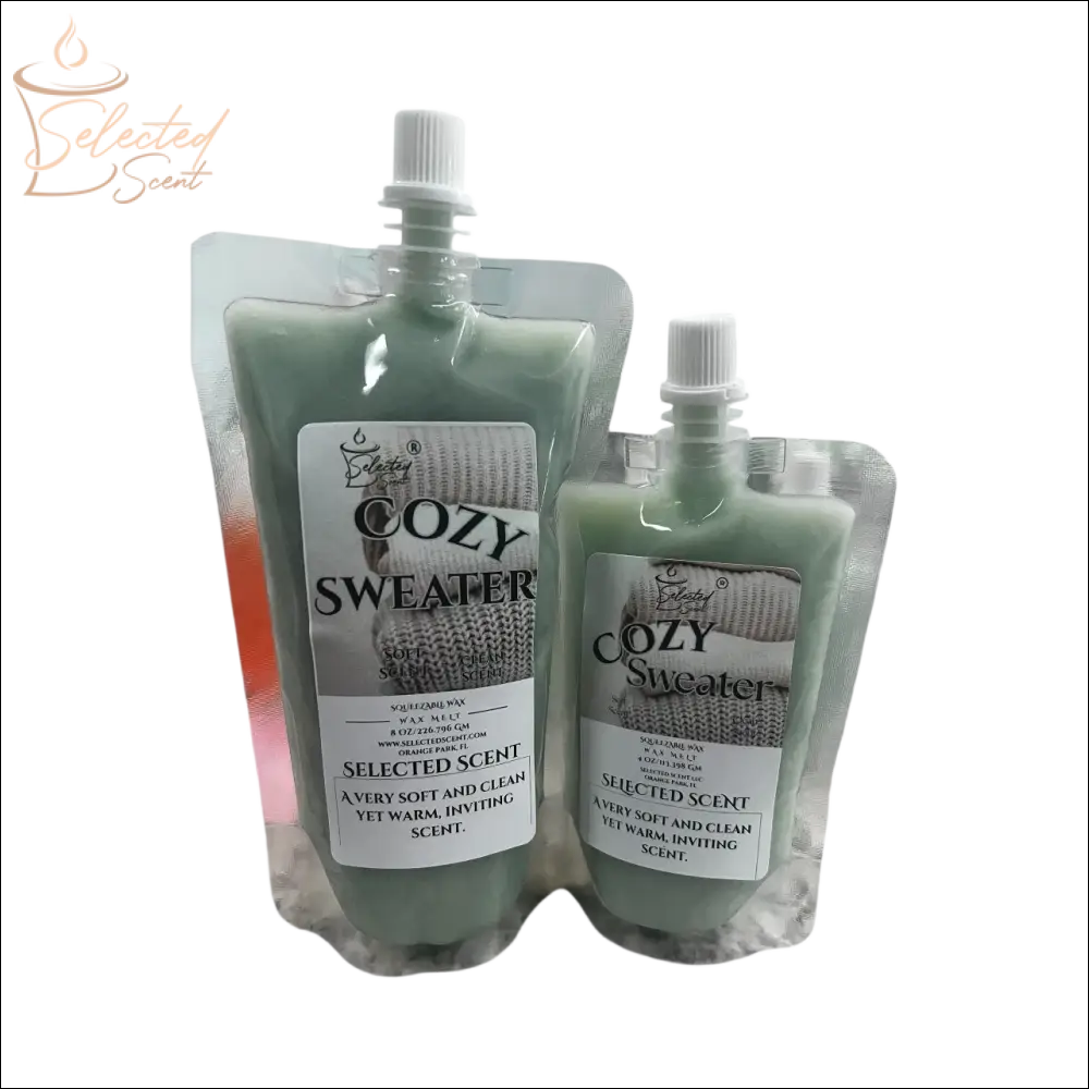 Cozy Sweater Squeezable Wax Melt All Natural Wax Melts