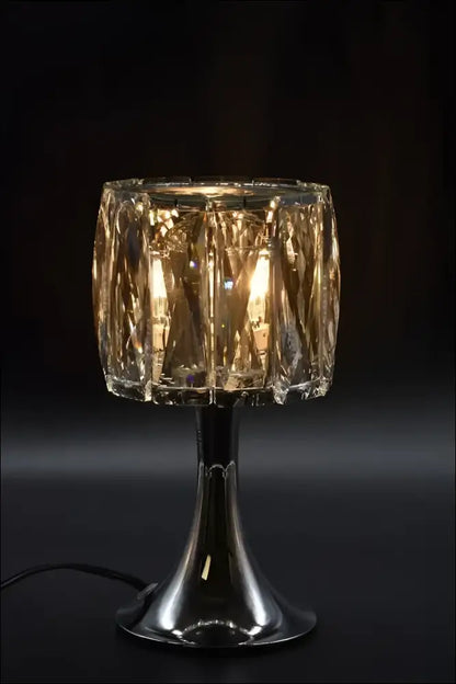 Crystal lamp adjustable aroma warmer