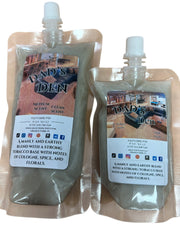 Selected Scent Dad's Den long lasting wax melts for home with strong tobacco and earthy blend