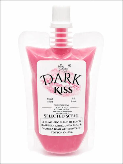 Dark kiss squeezable wax melt romantic fragrance - 4 ounces