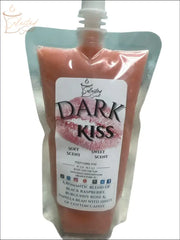 Selected Scent Dark Kiss romantic fragrance wax melt with a blend of black raspberry and vanilla bean