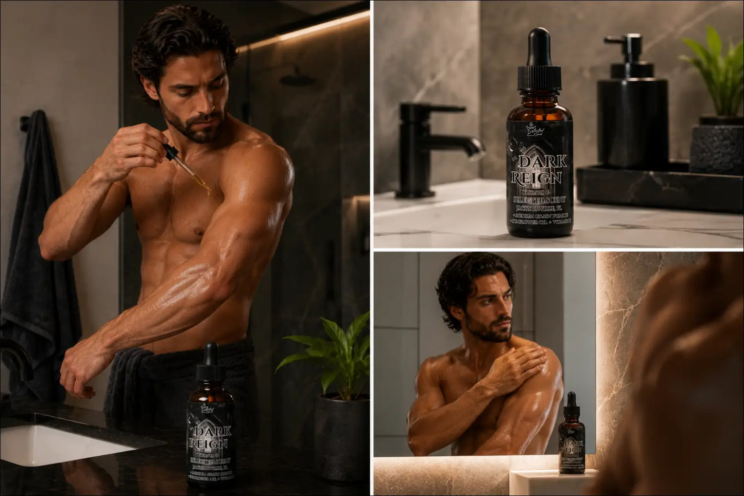 Dark regin body oil luxurious and hydrating