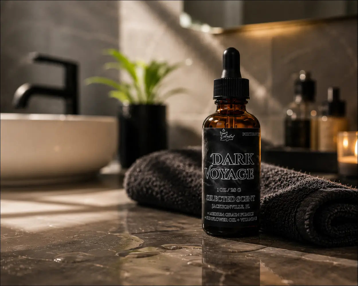 Dark voyage body oil luxurious and hydrating