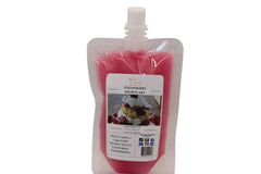 Selected Scent dessert scented wax melt for home in strawberry shortcake fragrance pouch