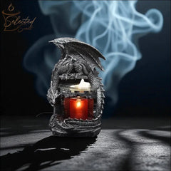 Dragon on Tower Wax And Oil Warmer Electric Decorative Warmer