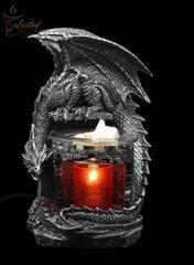 Dragon on Tower Wax And Oil Warmer Electric Decorative Warmer