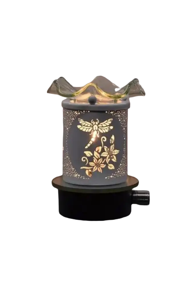 Dragonfly plug in warmer electric decorative
