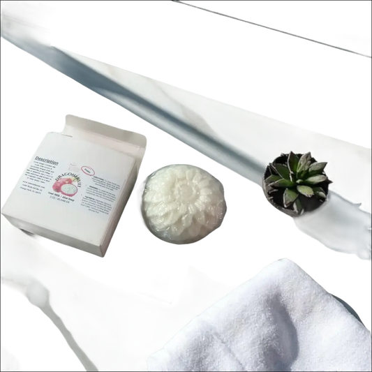 Dragonfruit goat and aloe soap soft luxurious fragrant