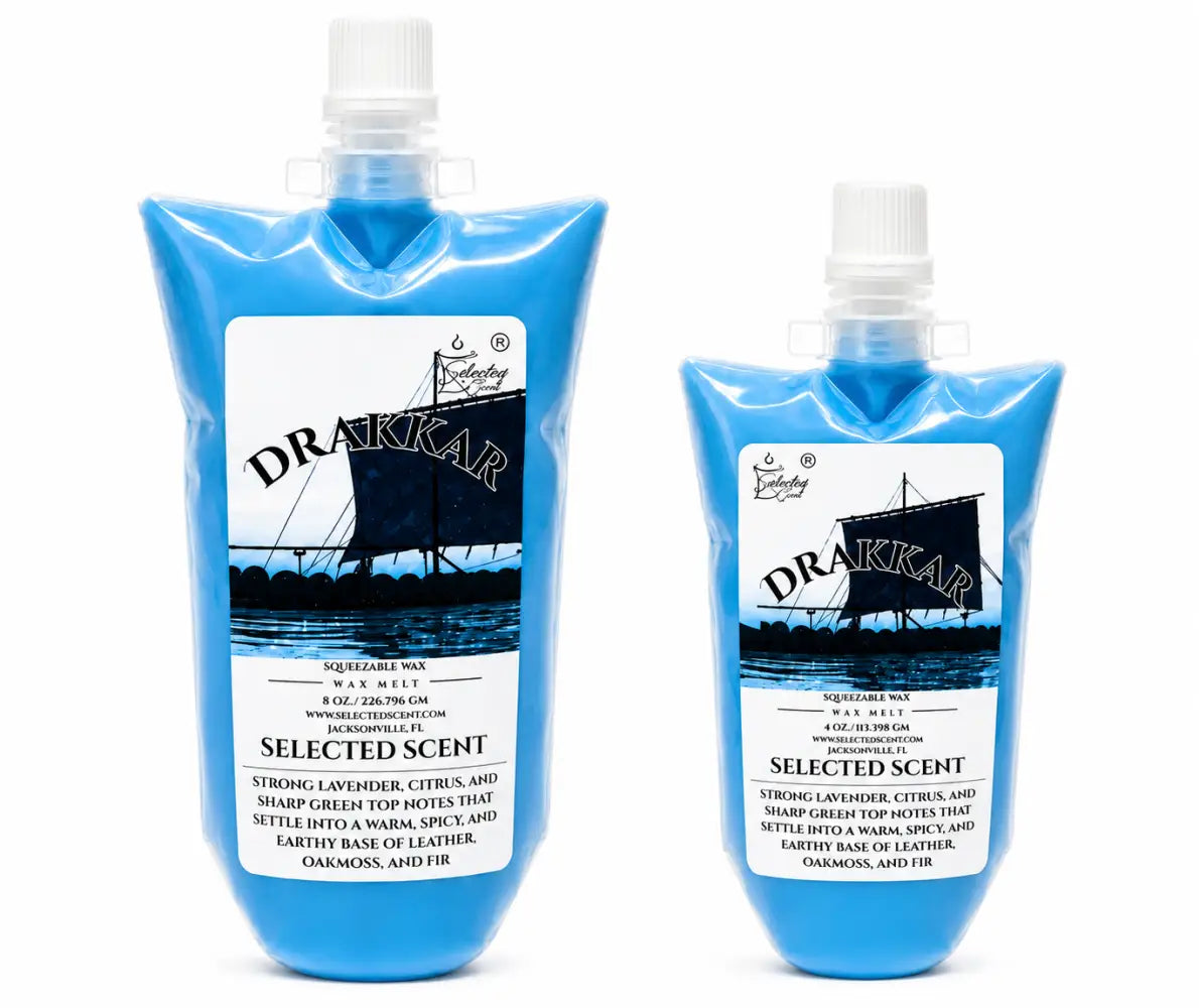 Drakkar squeezable wax melt all natural melts
