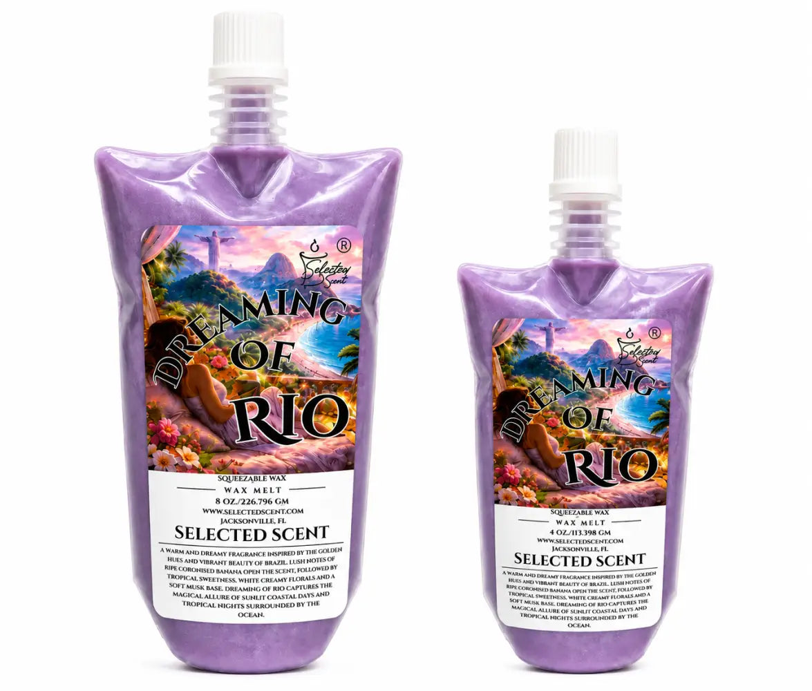Dreaming of rio squeezable wax melt all natural melts