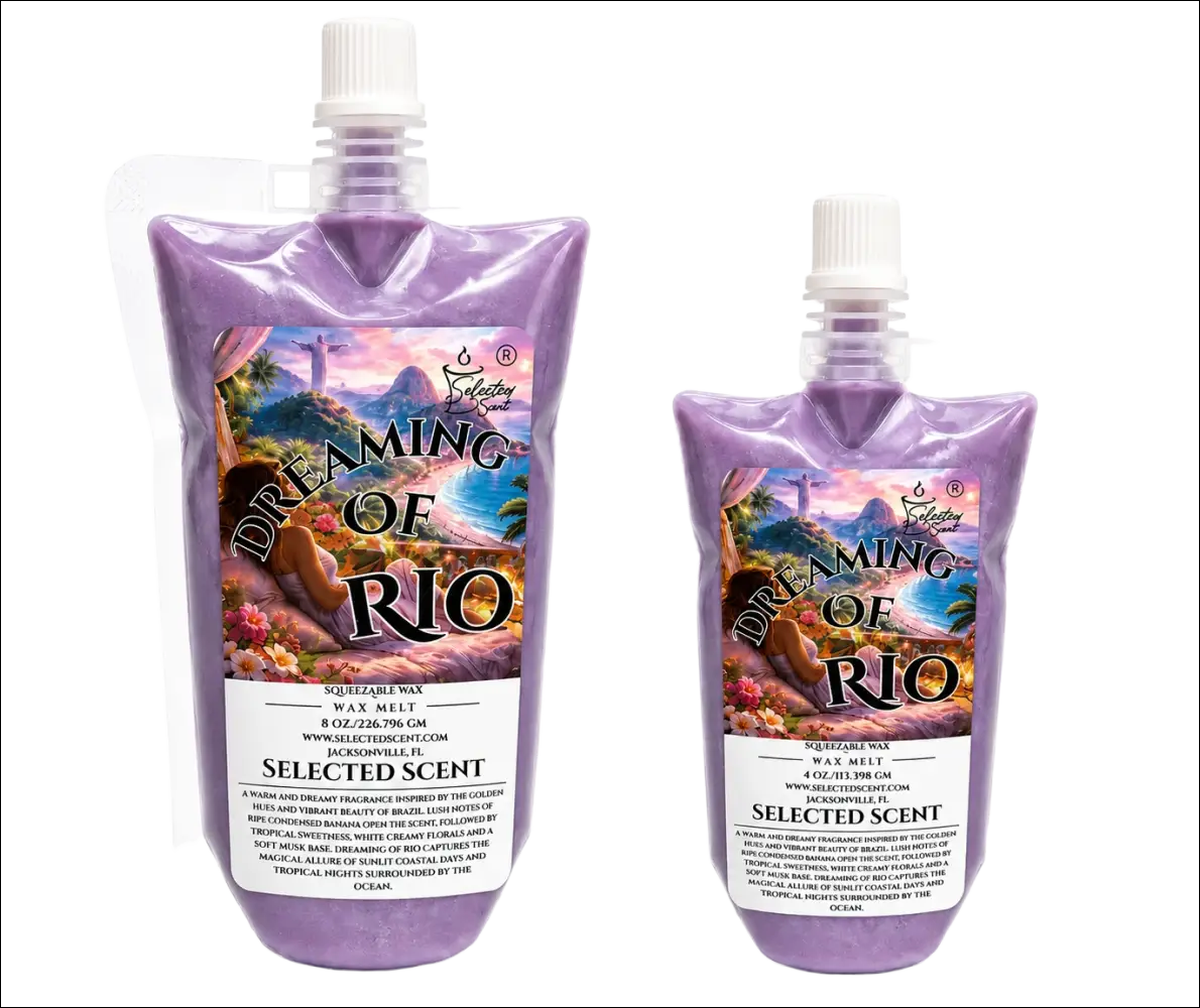 Dreaming of rio squeezable wax melt all natural melts