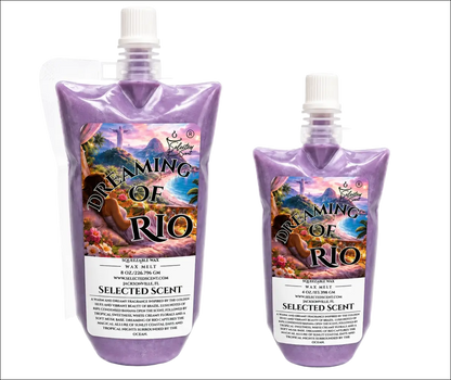 Dreaming of rio squeezable wax melt all natural melts