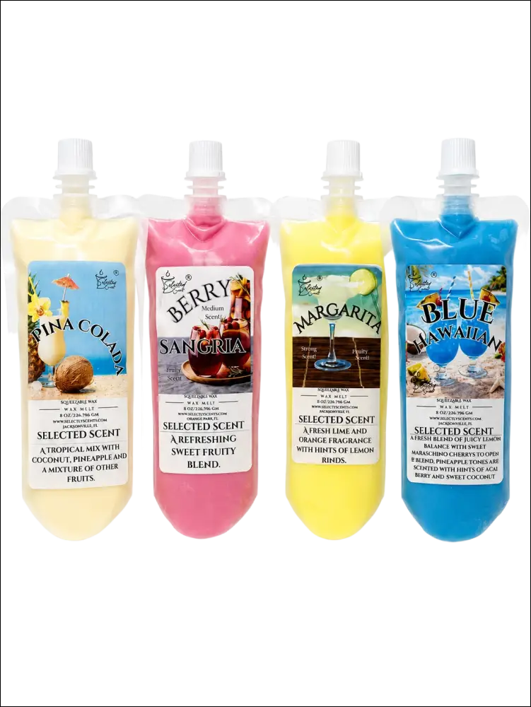 The drink package squeezable wax melts - melt