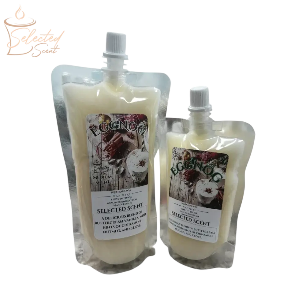 Eggnog Squeezable Wax Melt All Natural Wax Melts