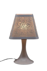 Selected Scent Electric Decorative Warmer with flamingo design and warm glow on table lamp base