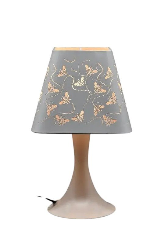 Selected Scent Electric Decorative Warmer with butterfly cutout design and beige base