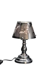 Selected Scent electric decorative warmer with butterfly design and metallic base lamp style