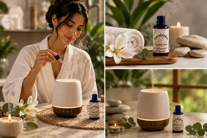 Eucalyptus 100% fragrance oil – fresh spa-inspired home by selected scent