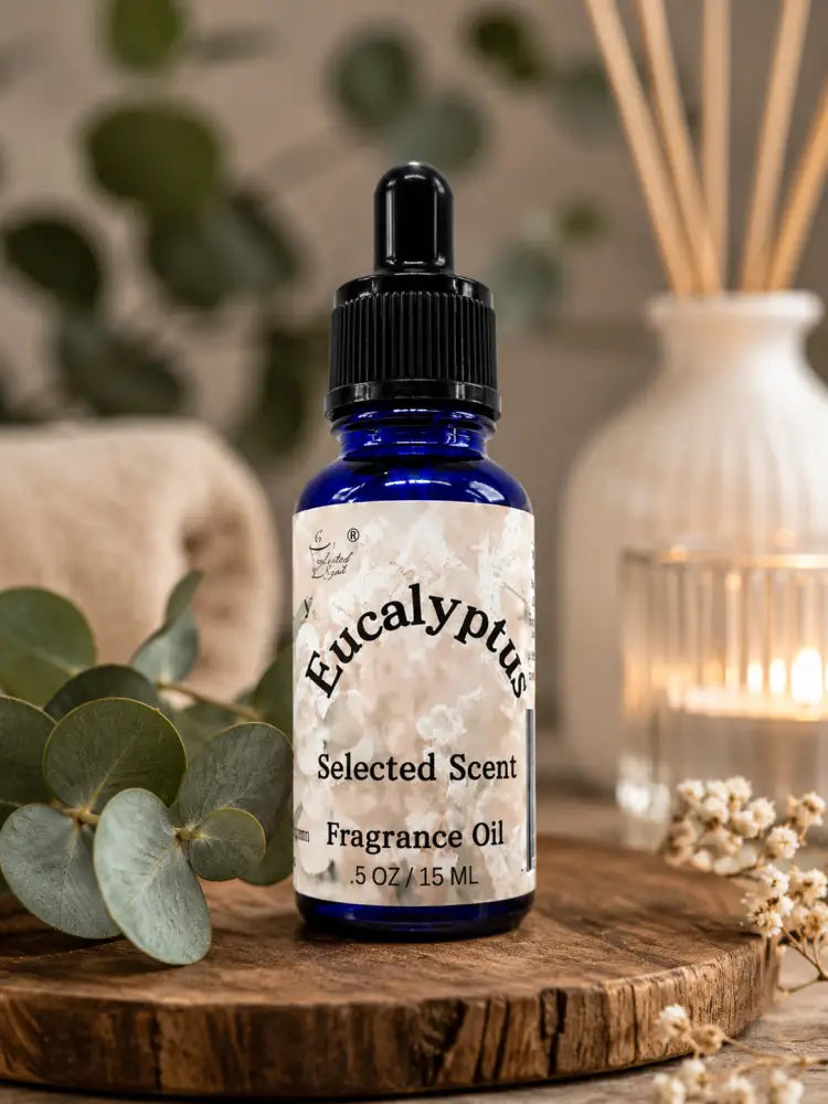 Eucalyptus 100% fragrance oil – fresh spa-inspired home by selected scent