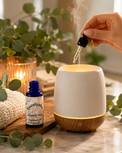 Eucalyptus 100% fragrance oil – fresh spa-inspired home by selected scent