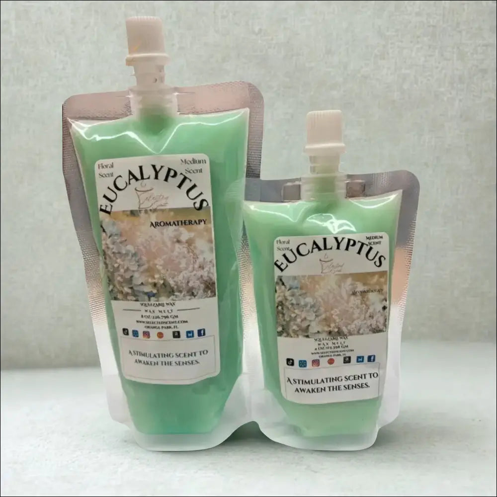 Eucalyptus squeezable wax melt natural scented