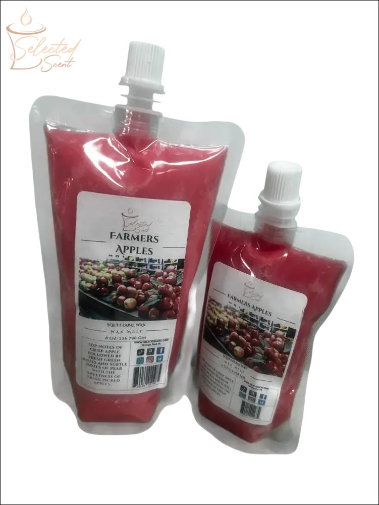 Selected Scent Farmers Apples pouch with Long Lasting Far Throw Scent for strong fragrance