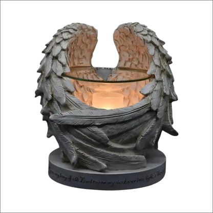 Angel wings wax and oil warmer electric with dimmer wheel
