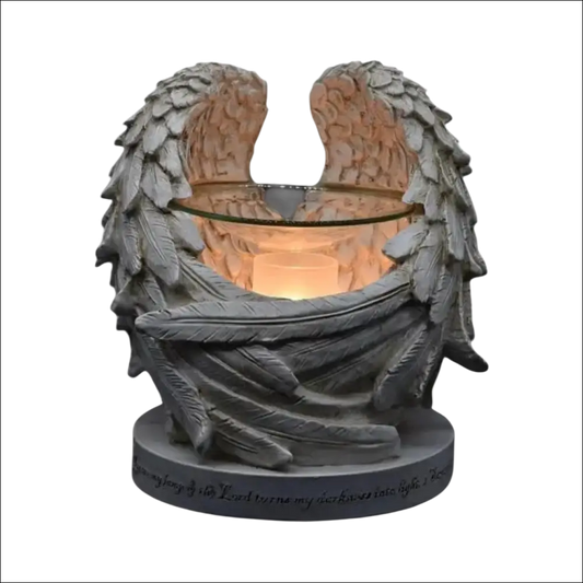 Angel wings wax and oil warmer electric with dimmer wheel