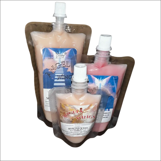 Angel wings long lasting squeezable wax melts
