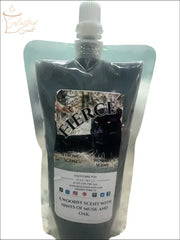 Selected Scent Fierce long lasting natural wax melts with woodsy scent and hints of musk and oak