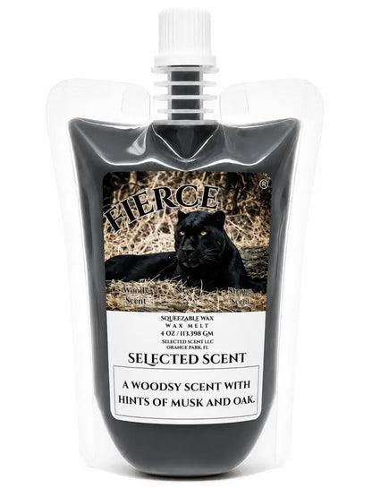 Fierce squeezable wax melts long lasting and natural limited edition - 4 ounces